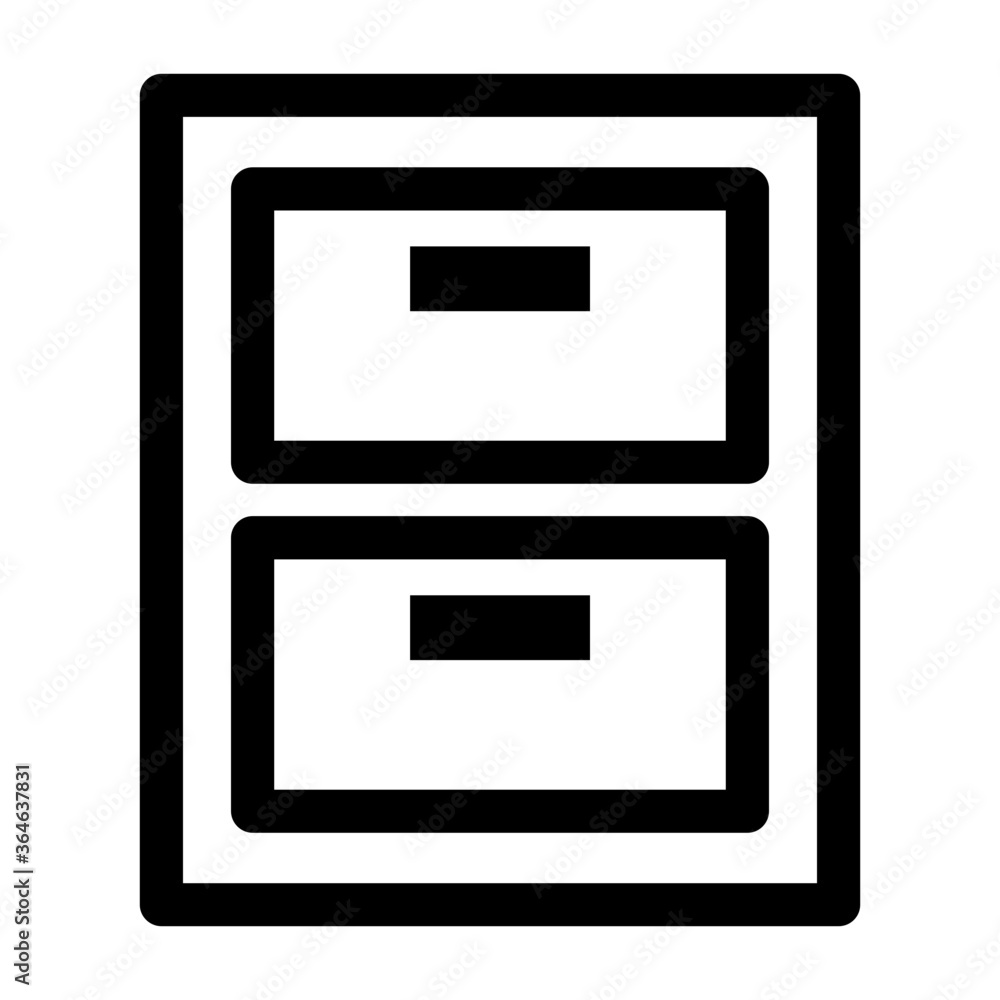 Work cabinet icon Work cabinet icon