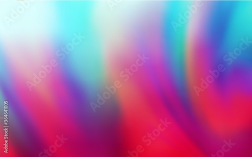 Light Blue, Red vector blurred shine abstract texture. Creative illustration in halftone style with gradient. The best blurred design for your business.