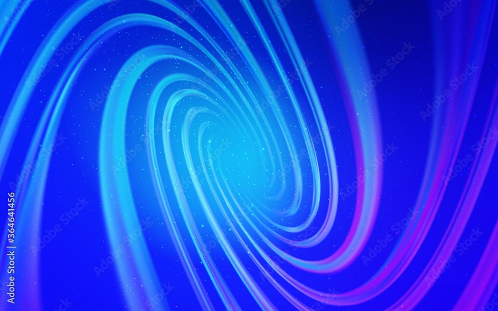 Fototapeta premium Light Pink, Blue vector layout with cosmic stars. Blurred decorative design in simple style with galaxy stars. Pattern for astrology websites.