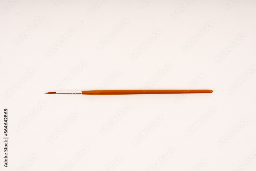 paintbrush on white background. paintbrush on white background.