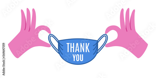 Thank you for wearing mask