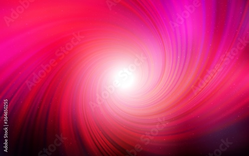Dark Red vector background with astronomical stars. Glitter abstract illustration with colorful cosmic stars. Pattern for astrology websites.