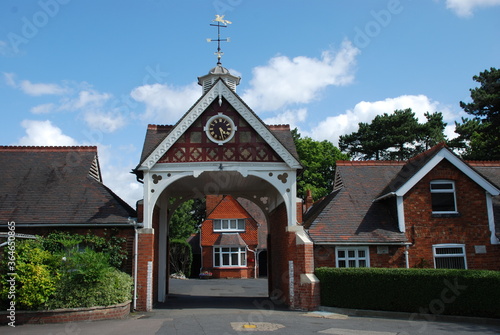 Bletchley Park in Buckinghamshire was the main base for Allied code breaking during World War II photo