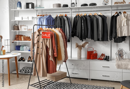 Stylish interior of modern ...