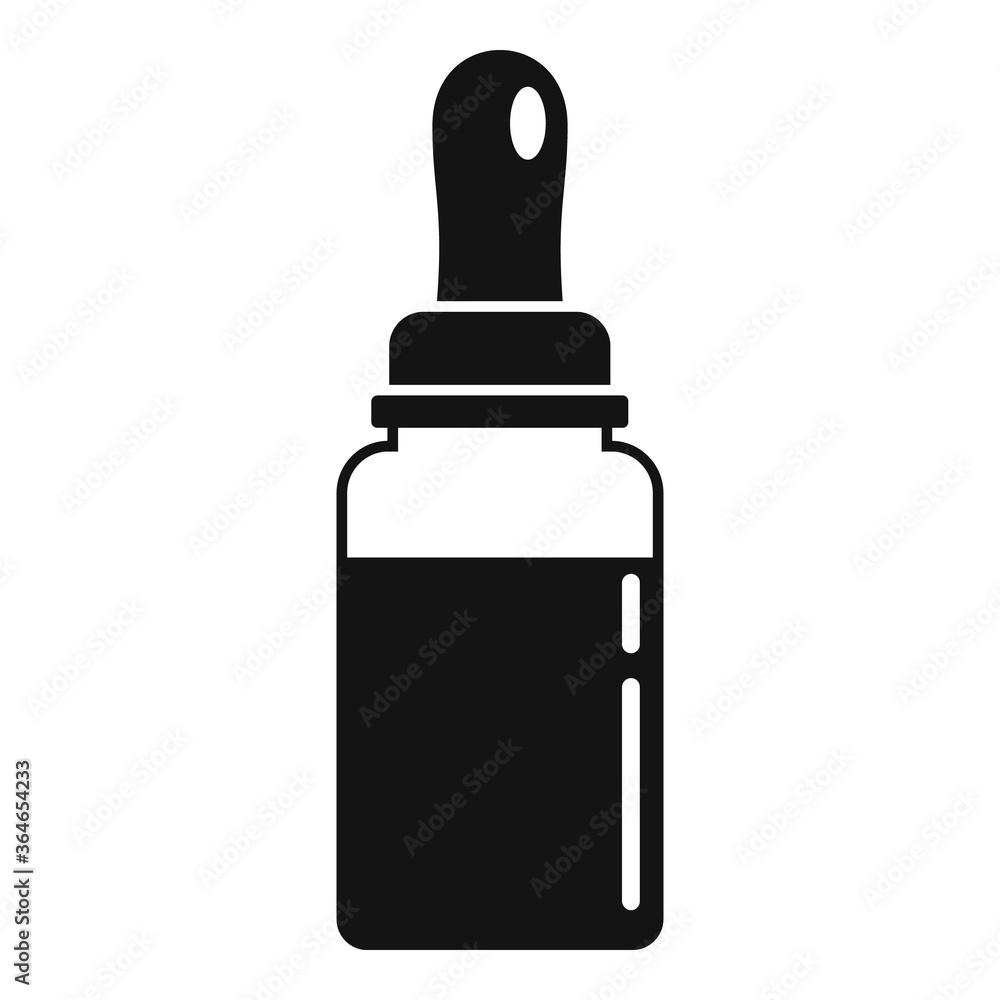 Cough syrup ointment icon. Simple illustration of cough syrup ointment vector icon for web design isolated on white background Cough syrup ointment icon. Simple illustration of cough syrup ointment vector icon for web design isolated on white background