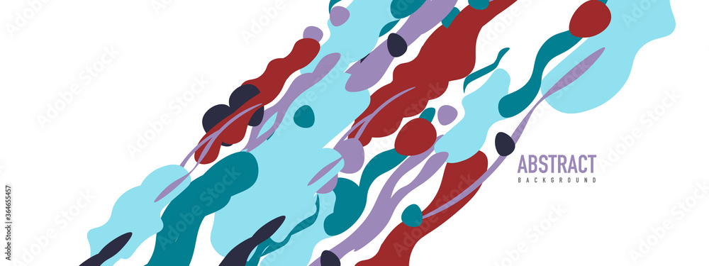 Trendy liquid style shapes abstract design, dynamic vector background for placards, brochures, posters, web landing pages, covers or banners Trendy liquid style shapes abstract design, dynamic vector background for placards, brochures, posters, web landing pages, covers or banners