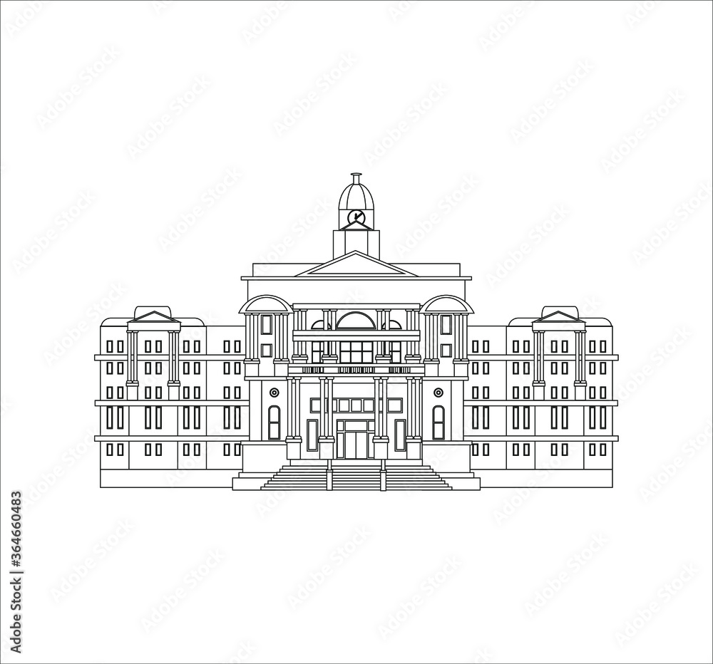 tarrant county court of Fort Worth city in usa