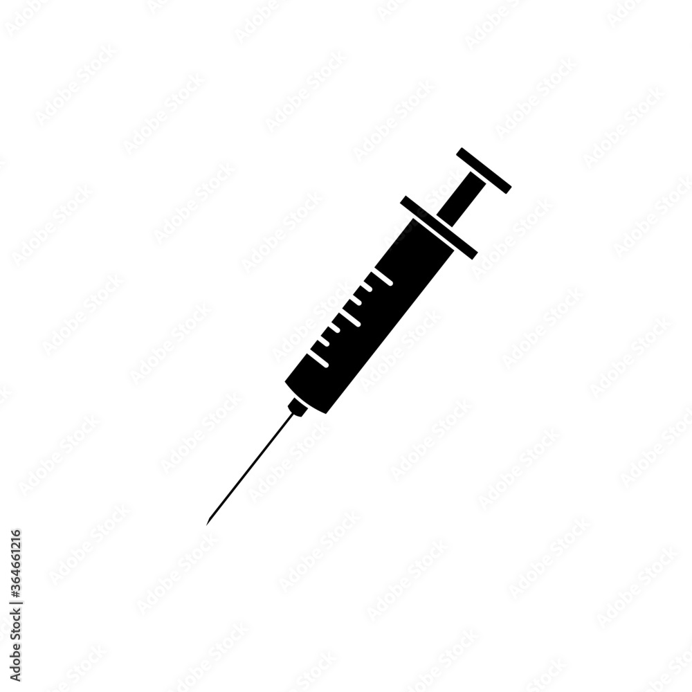 Syringe Injection icon vector Syringe Injection icon vector