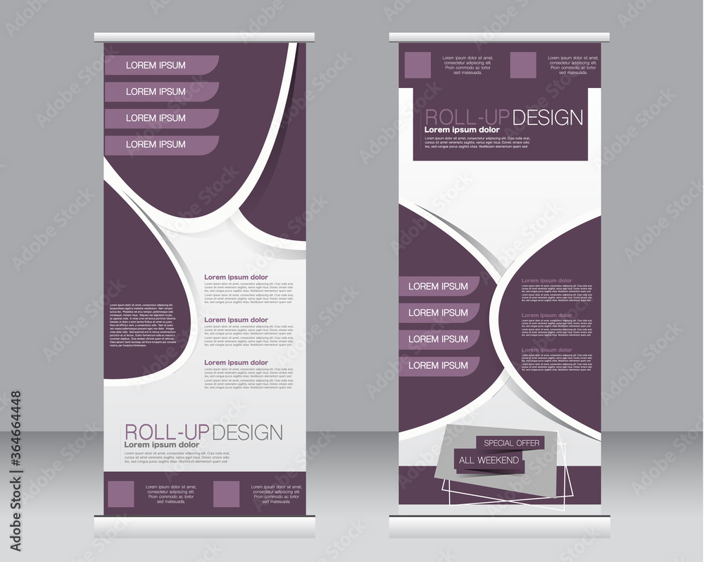 Roll up banner stand template. Abstract background for design, business, education, advertisement. Roll up banner stand template. Abstract background for design, business, education, advertisement.