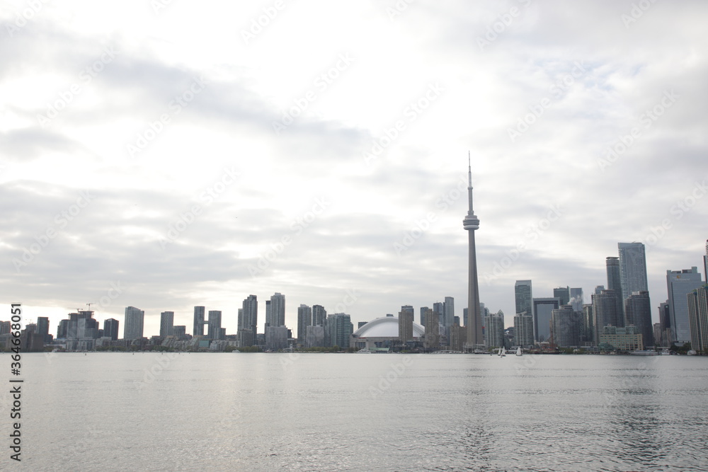 CN Tower Toronto Ontario Canada Skyline Skyscrapers
