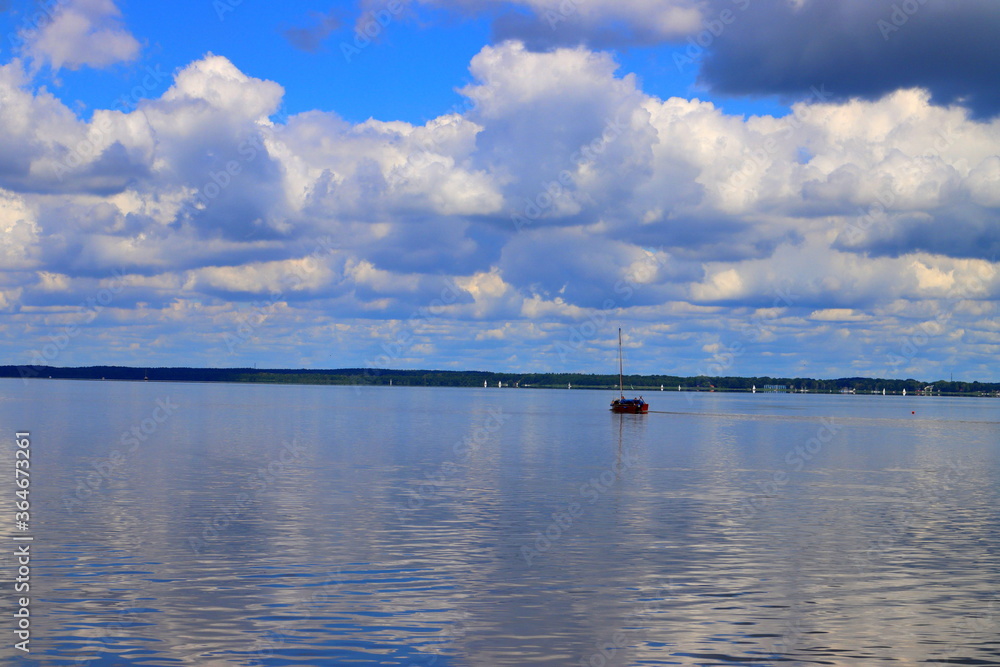 lake and sky lake and sky