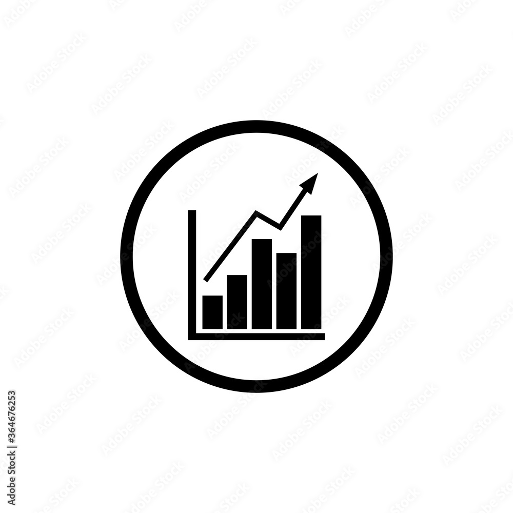 graphic and diagram icon vector symbol eps 10 isolated illustrations white background graphic and diagram icon vector symbol eps 10 isolated illustrations white background