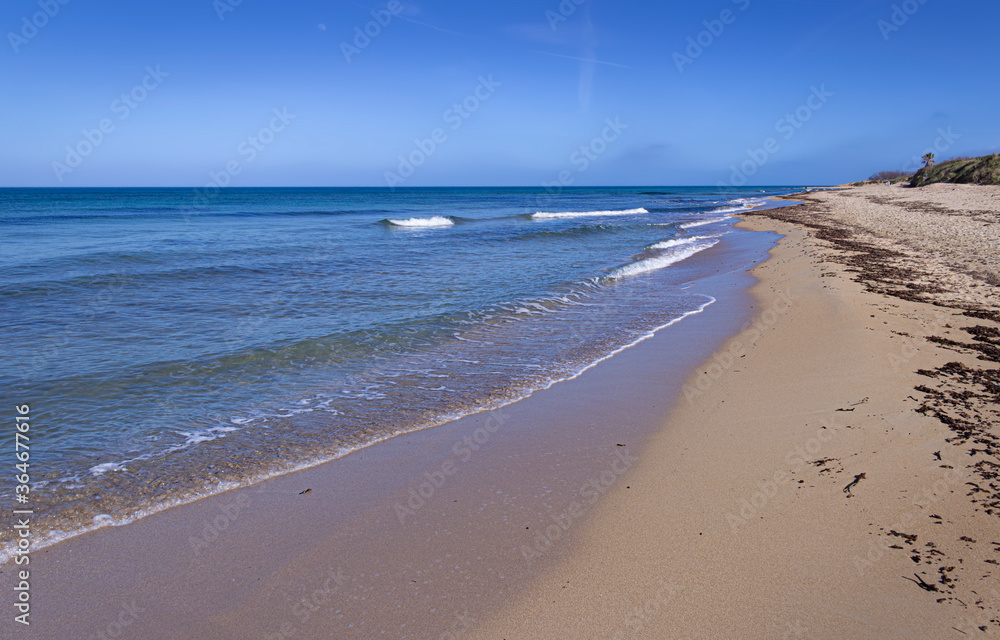 Apulia coast: Capitolo Beach in Monopoli, Italy.