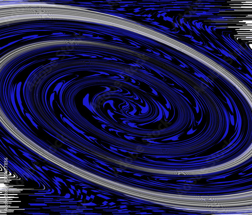 Texture abstract blue, white and black twist and turn into a storm background. 