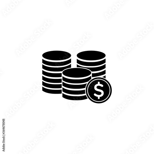 money icon, finance icon vector symbol eps 10 isolated illustrations white background
