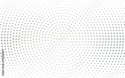Light Gray vector  template with circles. Beautiful colored illustration with blurred circles in nature style. Design for your business advert.