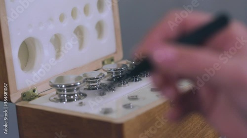 Electronic scale calibration procedure. Weighing scale calibration, Calibration Scale.