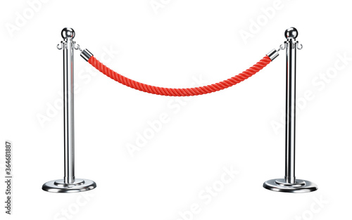 Barrier rope