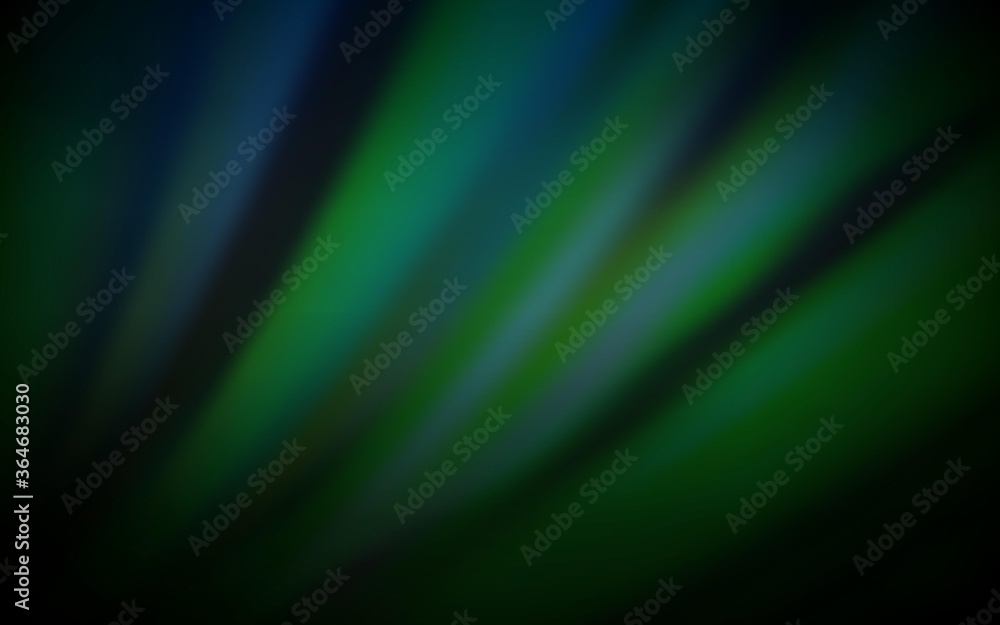 Fototapeta premium Dark Green vector glossy abstract background. Abstract colorful illustration with gradient. Elegant background for a brand book.