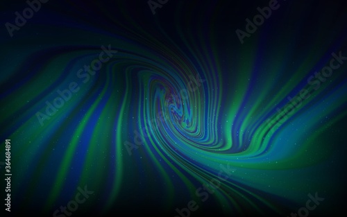 Dark BLUE vector texture with milky way stars. Shining illustration with sky stars on abstract template. Pattern for astronomy websites.