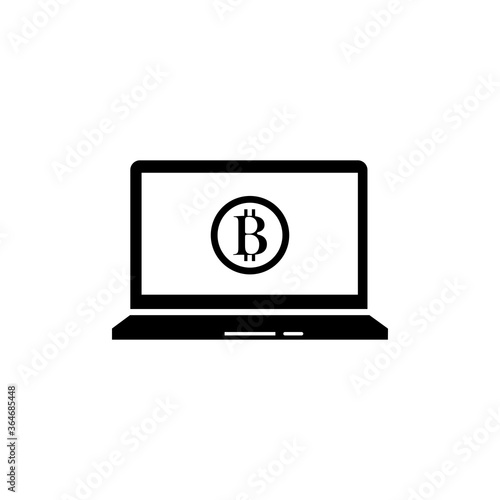 laptop icon vector eps 10 symbol illustration isolated white background