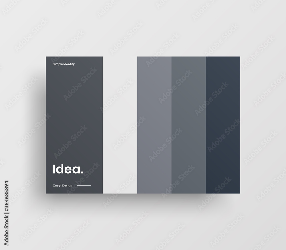 Creative business presentation vector A4 horizontal orientation front page mock up. Modern corporate report cover abstract geometric illustration design layout. Company identity brochure template. Creative business presentation vector A4 horizontal orientation front page mock up. Modern corporate report cover abstract geometric illustration design layout. Company identity brochure template.
