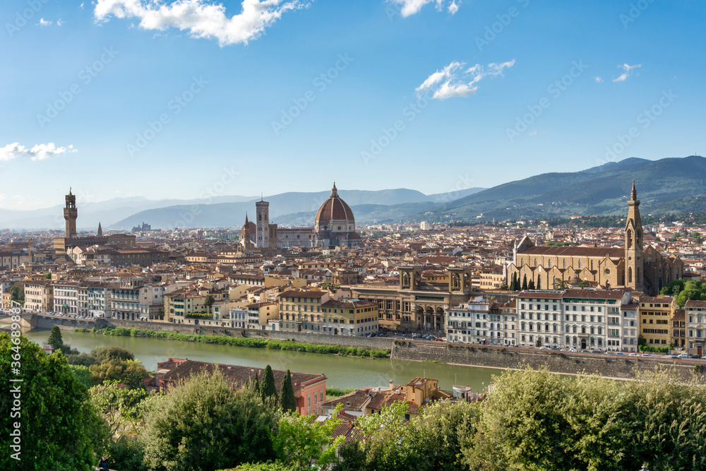 Fototapeta premium Panorama Florencji