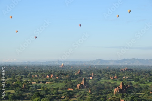 In bagan seeing the pagodas