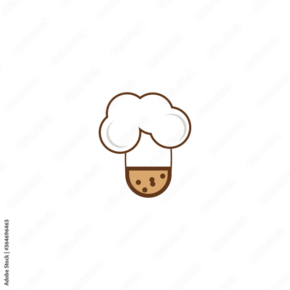 Cookie icon. Oatmeal cookies with chocolate chips. Cookie icon. Oatmeal cookies with chocolate chips.