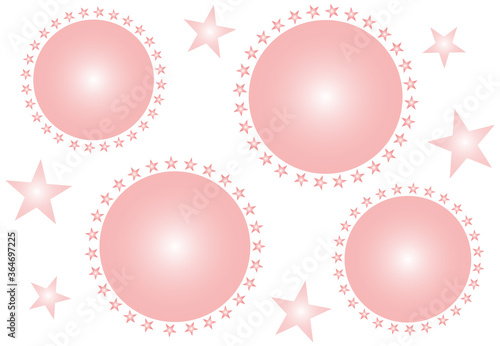 飛沫とウイルスのイメージのシンプルなデザインのフレーム イラスト ベクター