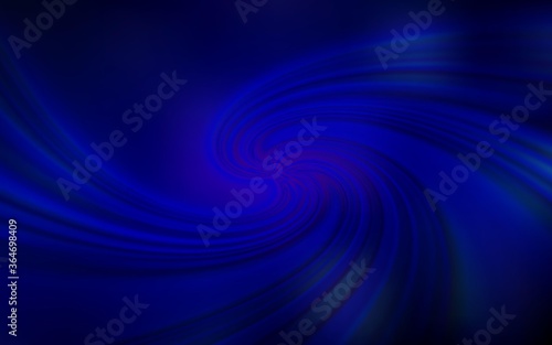 Dark BLUE vector colorful blur backdrop. Colorful illustration in abstract style with gradient. New style for your business design.