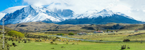 The Three towers, Torres del Paine National Park, Chilean Patagonia, Chile