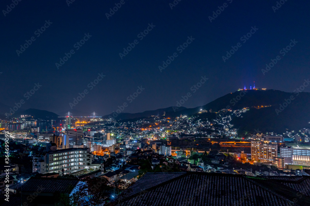 長崎の夜景　長崎市の夜景