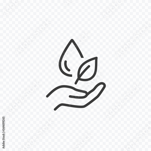 Icon of eco, vegan and no artificial free elements. Vector certified, tested products for skin, hair and food. Healthcare cosmetic natural sign