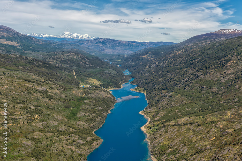 Laguna San Rafael National Park, Aerial view, Aysen Region, Patagonia, Chile