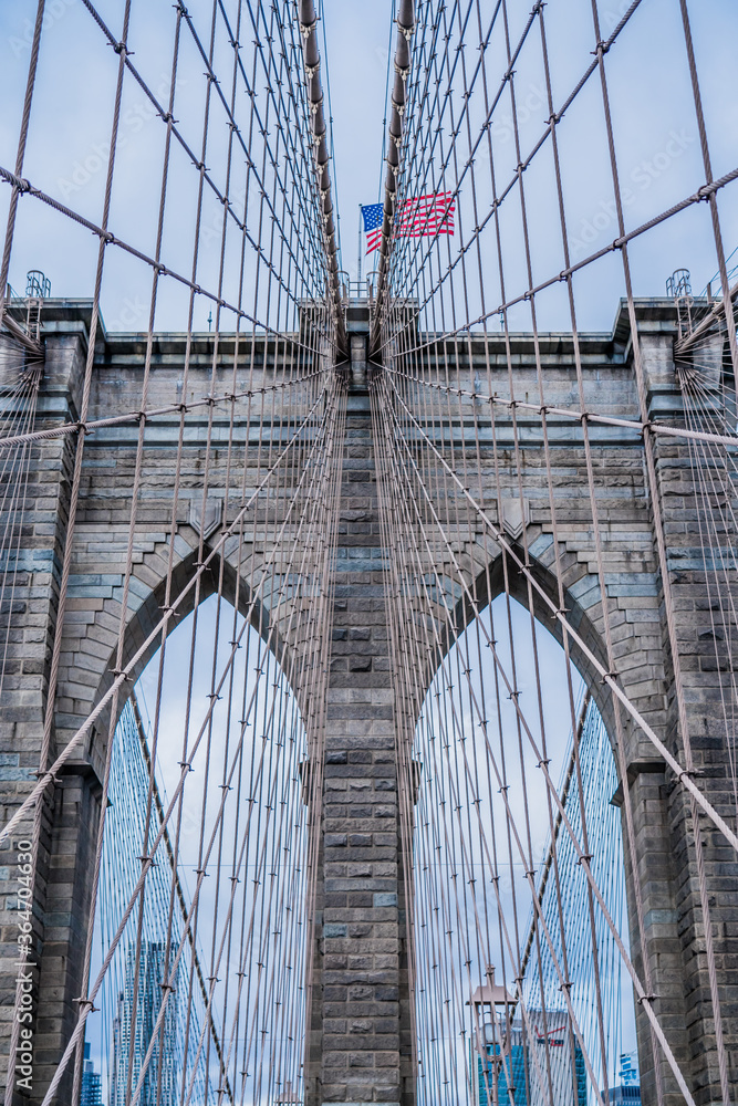 Fototapeta premium ブルックリン橋（Brooklyn Bridge）