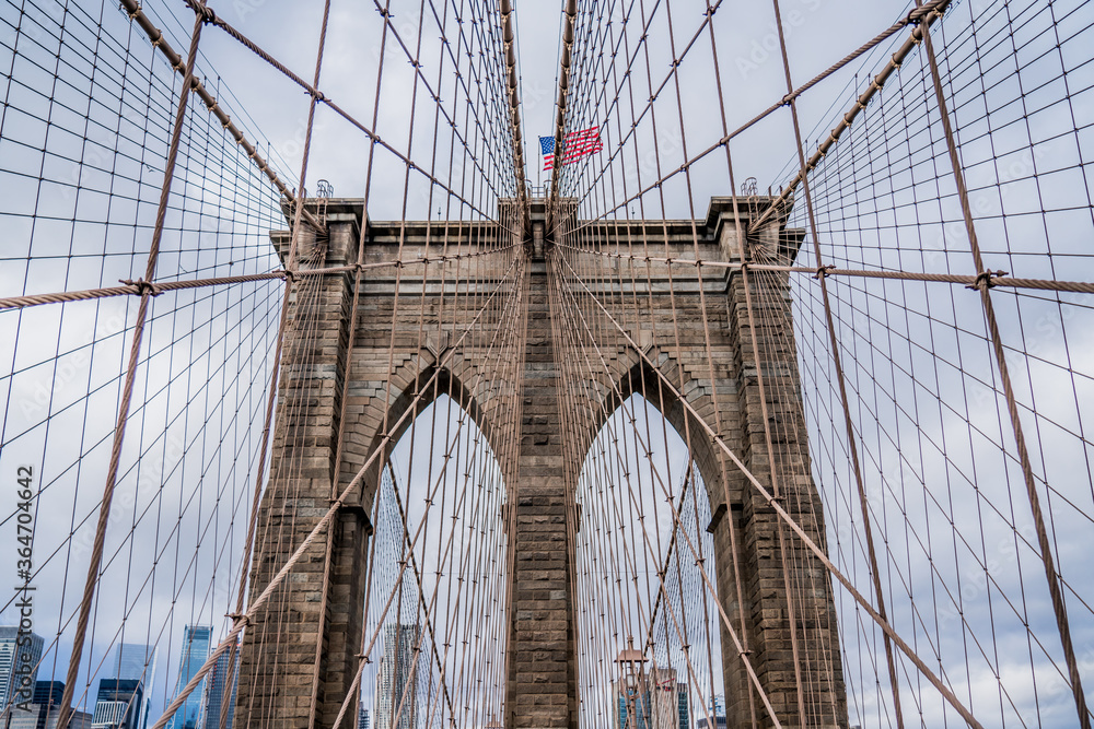 Fototapeta premium ブルックリン橋（Brooklyn Bridge）