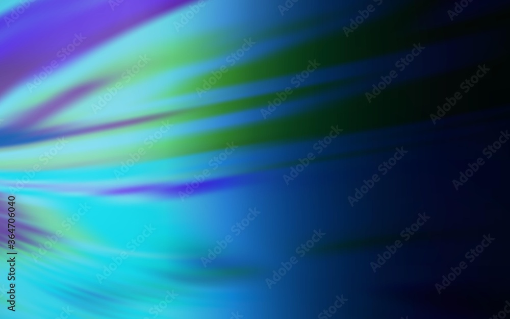 Fototapeta premium Dark BLUE vector glossy abstract backdrop. Creative illustration in halftone style with gradient. New style for your business design.