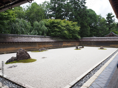 京都　龍安寺　石庭