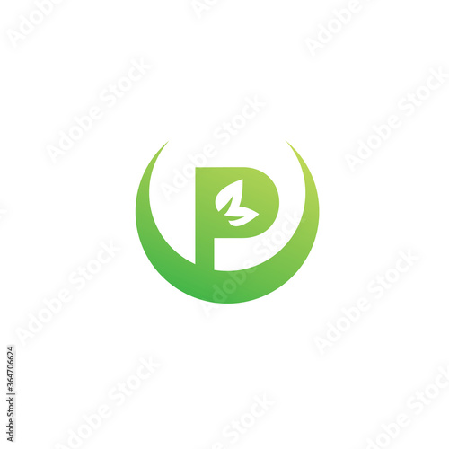 P letter Health Care Vector Logo Design. For Medical Center, Health care company, medical pharmacy or hospital Logo