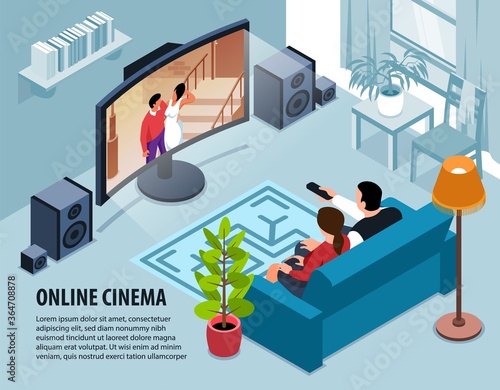 Home Online Cinema Background