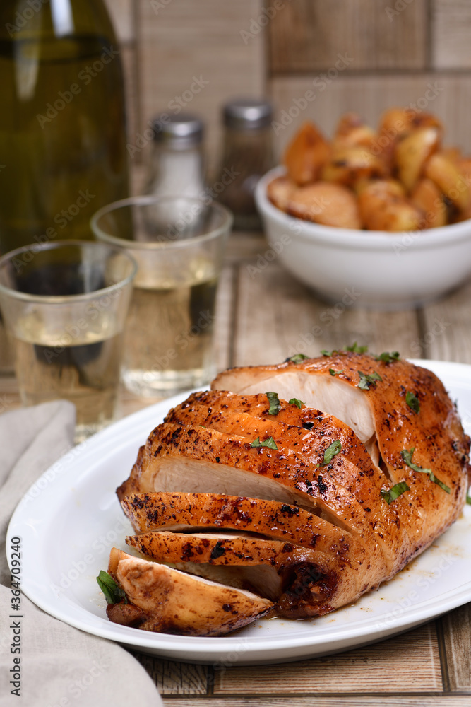 Baked turkey breast Baked turkey breast
