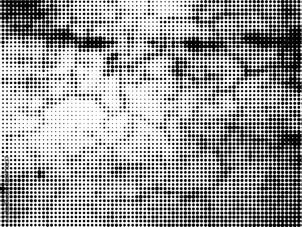 Grunge halftone dots background vector texture Grunge halftone dots background vector texture