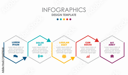 Infographic design template with place for your data. Vector illustration.