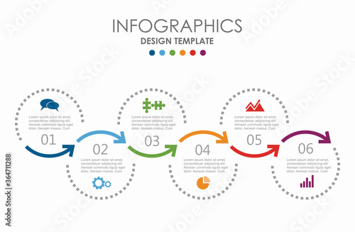 Infographic design template with place for your data. Vector illustration.