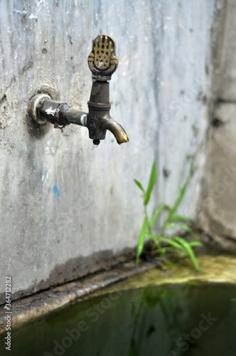 drinking water source on the street