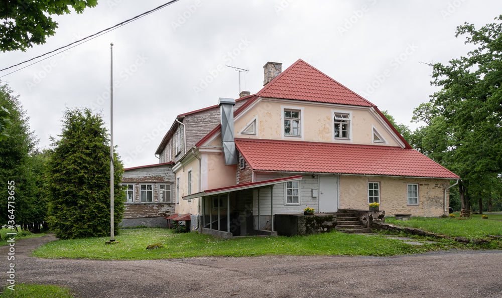 manor in  pärmu jaagupi estonia europe