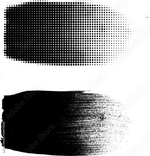 Halftone dots vector background texture
