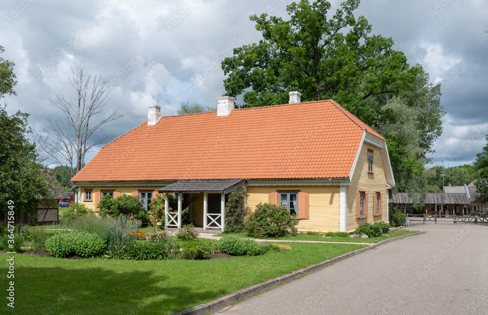 mansion style building latvia europe