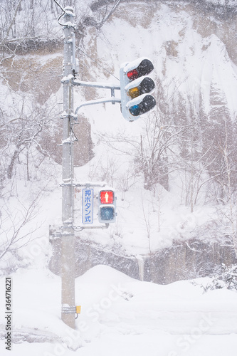 北海道の信号機